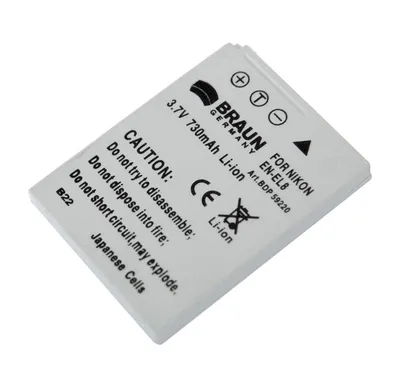 Obrázok produktu pre Batéria NIKON EN-EL8 (BDP-NEL8, 730 mAh)