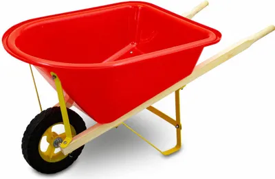 Produktbild von Kinderschubkarre Rot, MS-17414