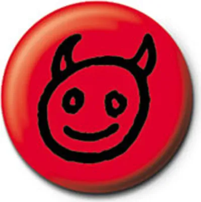 Immagine prodotto di Faccia da diavolo - Distintivo a bottone - Diavolo