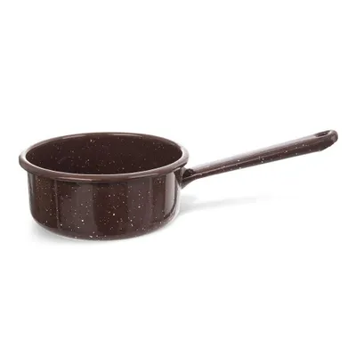 Produktbild von ORION Topf Kochtopf emailliert 0,6l BRAUN