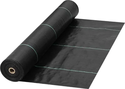 Obrázok produktu pre Tkanina na ochranu záhrady pred burinou, 5,8 OZ ťažká tkanina na úpravu terénu, 4 ft x 100 ft ochrana proti burine na pokrytie záhradnej pôdy, tkaná geotextília na úpravu terénu, záhradníctvo, podkladová vrstva, čierna