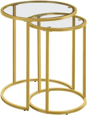 Image de Ensemble de tables d'appoint 593019 or, or