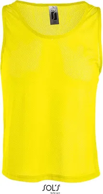 Produktbild von SOLs Teamsport 90210 | Anfield Trainingsleibchen - Farbe: Lemon - Größe: M
