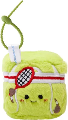 Productafbeelding van Sleutelhanger - Tennis - Anti-Stress Knuffel - Geheugenschuim - Gadget - Cadeau - Sport - Revalidatie - Angst