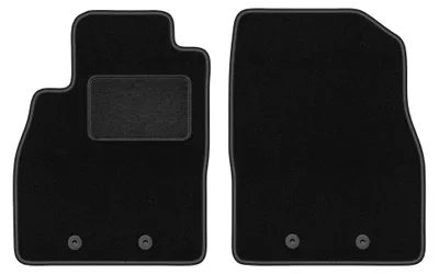 Productafbeelding van Velours voormatten voor Opel Ampera I 2012-2017 (hatchback) – 2-delig, zwart, op maat – Wielganizator LUX
