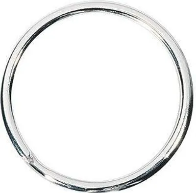 Zdjęcie produktu dla WEDO 2623020 WEDO Schlüsselring silber, 100 St.