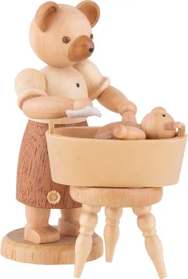 Imagen del producto de "Madre oso con cría (10 cm)" de Müller Kleinkunst