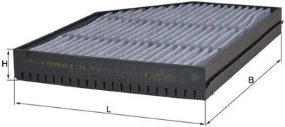 Immagine prodotto di Lak863 Filtro Aria Cabina Per Autocarri Mb
