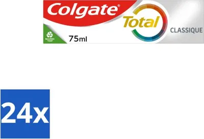 Produktbild von Colgate - Total Classic - Zahnpasta - 75ml - Vorteilspack - 24 Stücke