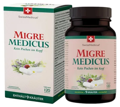 Obrázek produktu pro MigreMedicus - 120 kapslí - SwissMedicus