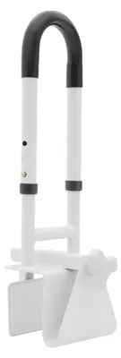 Produktbild von Haltegriff Badewanne - Badewannengriff - Höhenverstellbar 50–55 cm - Kantenbreite 8–17 cm - Tragkraft 113 kg - Einstiegshilfe für Senioren und Schwangere - Weiß
