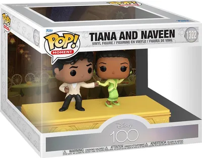 Produktbild von Disney 100 - Tiana and Naveen 1322  - Funko Moments Pop!