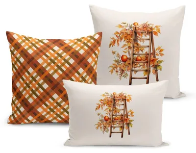 Obrázok produktu pre Evila Originals, súprava obliečok na vankúše (3 kusy) – 100% polyester, rozmery: 43x43 cm, 30x50 cm