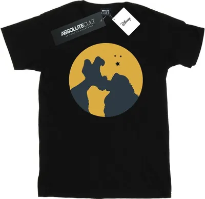 Produktbild von Disney - "Lady And The Tramp" T-Shirt für Damen BI17909 (M) (Schwarz)