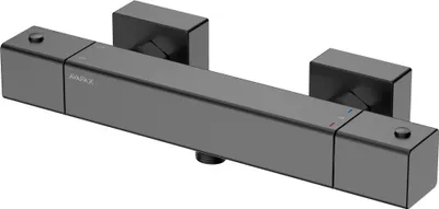 Produktbild von Avapax | Duscharmatur - Gun Metal Matt - Thermostat - Wandmontage - Geräuscharm