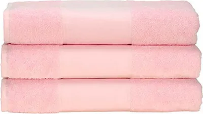 Immagine prodotto di A&R 700.50 | PrintMe Asciugamano / 50 x 100 cm - Colore: Rosa chiaro - Dimensioni: 50 x 100 cm