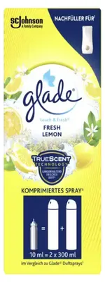 Produktbild von Glade by Brise Touch & Fresh Fresh Lemon, Automatisches Spray, Flüssigkeit, Zitrone, Aerosol-Spray, 10 ml