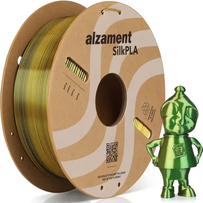 Immagine prodotto di Alzament PLA Silk Tri Colour 1 kg oro-verde-nero