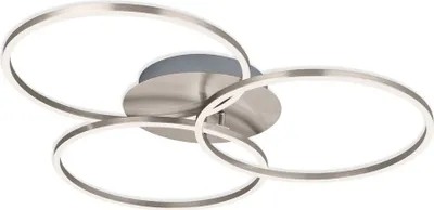 Produktbild von LED Deckenleuchte Dimmbar Memoryfunktion 40W silber Metall-Kunststoff Briloner