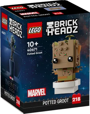 Produktbild von LEGO® BrickHeadz 40671 Groot im Topf