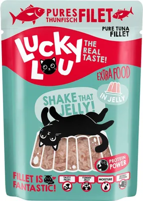 Produktbild von Lucky Lou 62942, Adult, jede Rasse, Thunfisch, 70 g, Getreidefrei
