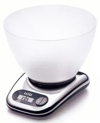 Produktbild von Laica BX9240, Elektronische Küchenwaage, 5 kg, 1 g, LCD, CR2032, 170 mm