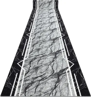 Produktbild von Läufer Antirutsch 80 cm MARMUR Marmor, Stein grau Grau 80x400 cm