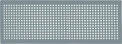 Produktbild von Zehnder Designgitter CLD breit Torino Edelstahl 430 x 160 mm