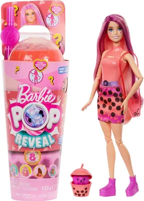 Zdjęcie produktu dla Barbie Pop Reveal HTJ22, Lalka modowa, Damski, 3 lat(a), Dziewczyna, 267 mm, Wielobarwny