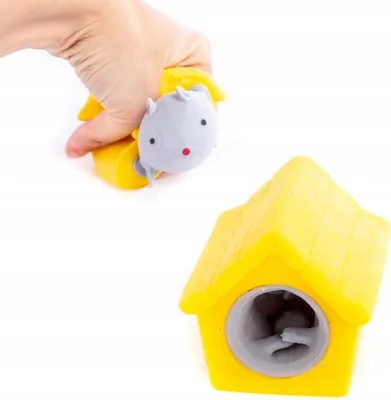 Produktbild von Squishy Anti-Stress Spielzeug Knautschball zum Drücken für Kinder & Erwachsene 6cm