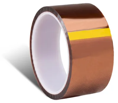 Immagine prodotto di 2 rotoli di nastro in poliammide per alte temperature, dimensioni 60 mm x 33 m