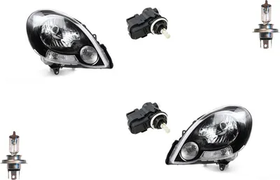 Obrázok produktu pre Johns, svetlomety vhodné pre Renault Kangoo FW0 KW0 08-13 + sada Li Re so servomotorom