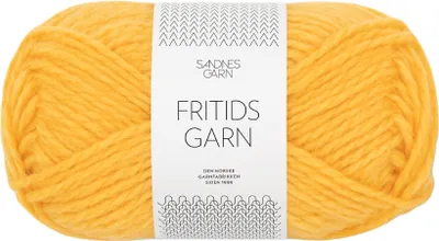 Produktbild von Sandnes Fritidsgarn 50g Gelb 2206