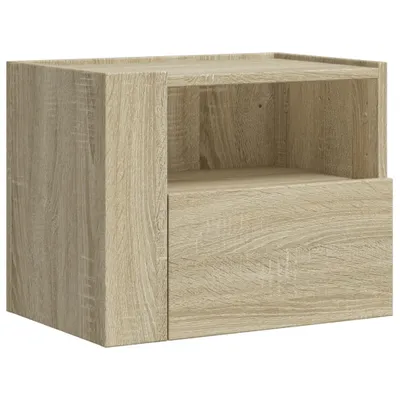 Immagine prodotto di Comodino a Muro Rovere Sonoma 45x30x35 cm