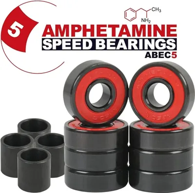 Produktbild von Amphetamine Bearings Skateboard Kugellager ABEC 5