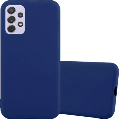 Immagine prodotto di Cadorabo custodia per Samsung Galaxy A73 5G custodia protettiva in blu custodia del telefono cellulare TPU silicone custodia cover