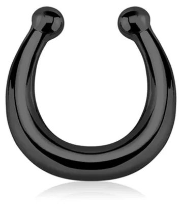 Produktbild von Fake Hufeisen Septum Nasenring Piercing