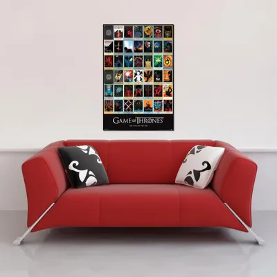 Produktbild von Game of Thrones - Poster - Episodes + 1 Ü-Poster der Grösse 61x91,5cm