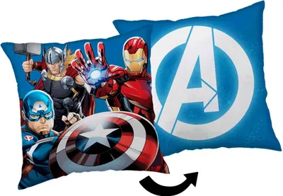 Immagine prodotto di Cuscino Avengers (1 pezzo) Cuscino decorativo premium con stampa digitale su entrambi i lati
