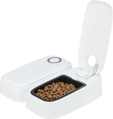 Produktbild von TRIXIE Futterautomat TX2 - weiß - 2 × 0,3 l/27 × 7 × 24 cm
