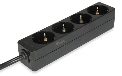Immagine prodotto di Ciabatta multipresa UPS - Schuko - 4 prese - 1,10 m - Nero