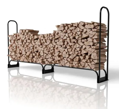 Obrázek produktu pro Regál na palivové dřevo 260x117 cm s voděodolnou plachtou