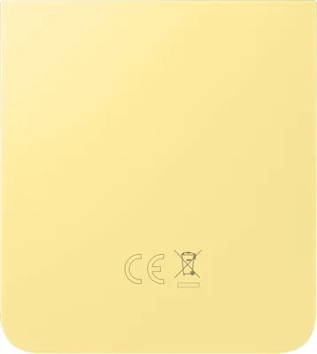 Image de Samsung, Couvercle de batterie original pour Samsung Galaxy Z Flip6, or