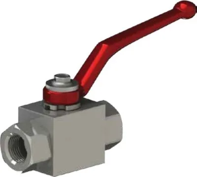Produktbild von 2/2 Wege Hydraulik Kugelhahn Absperrhahn Gr.1/4" , 3/8", 1/2 " Hochdruck 500 Bar.1/2"