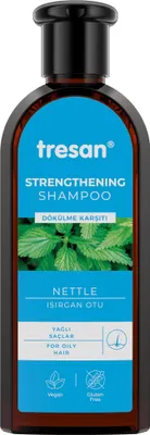 Image de Shampooing fortifiant à l'ortie contre la chute des cheveux Tresan Shampooing fortifiant 300 ml