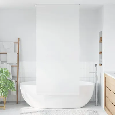 Zdjęcie produktu dla Maison Exclusive – roleta prysznicowa 80 x 240 cm, biała