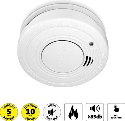 Obrázok produktu pre Alecto SA-19-5 - Detektor dymu s 5-ročnou životnosťou batérie