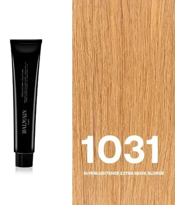 Obrázek produktu pro Balmain Professionnel, Couleurs Couture, Trvalé barvy na vlasy, 1031 Superlightener Extra Beige Blond, 60 ml