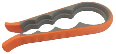 Image de Ouvre-bouteilles et ouvre-pots - Ouvre-bouchon ergonomique pour bocaux - Métal - Rouge