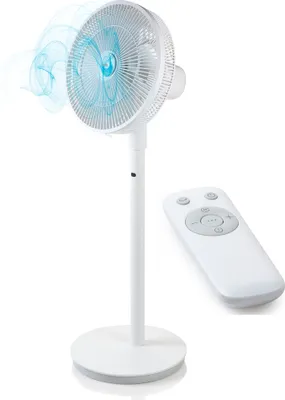 Produktbild von DOMO 2-in-1 Standventilator RC 45W Weiß